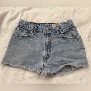 Denim Shorts - Light Blue
